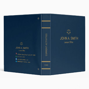 Custom Law Firm  Binder