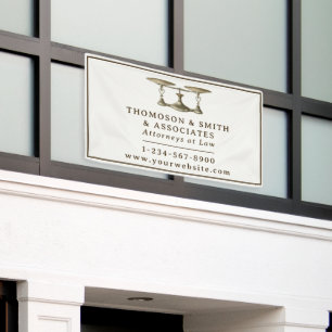 Custom Law Legal  Firm Office Company Name Banner