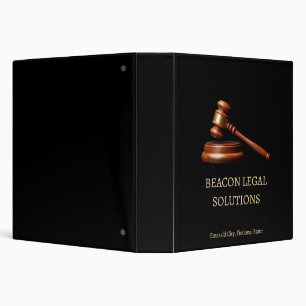 Custom Legal Business Binder