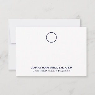 Custom Legal Logo Note Card Print or Digital