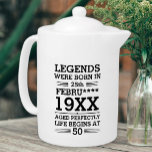 Custom Legends Were Born in Date Month Year Age<br><div class="desc">Custom legends were born in date month year age design can be a great design to show your date of birth and your age to everyone. As well as it could be a great gift for any birthday people and it can be awesome gift for your friend and family member...</div>