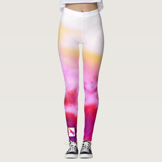 Custom Leggings BIRDS (Front)