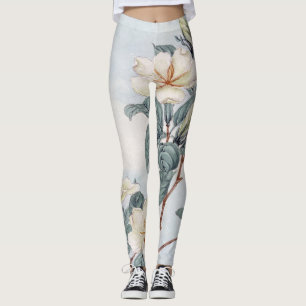 Custom Leggings JAPANESE FLOWERS