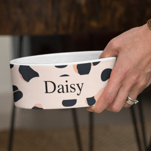 Custom Leopard Print Dog Photo with Name