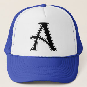 Custom Letter "A" Initial Trucker Hat