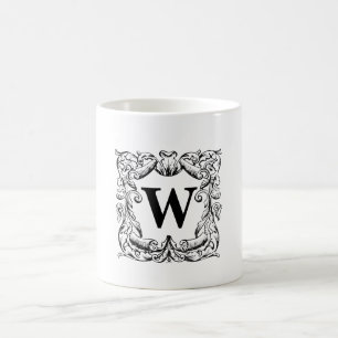 Custom Letter Coffee Mug