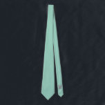 Custom Letter M Light teal Colour Elegance Attire Tie<br><div class="desc">This light teal neck tie, with matching front and back, is elevated by a custom grey "M" monogram—merging personal style with refined elegance. The cool, fresh tone pairs beautifully with the soft grey detail, offering a modern twist on classic formal wear. Perfect for weddings, special events, or standout business attire,...</div>