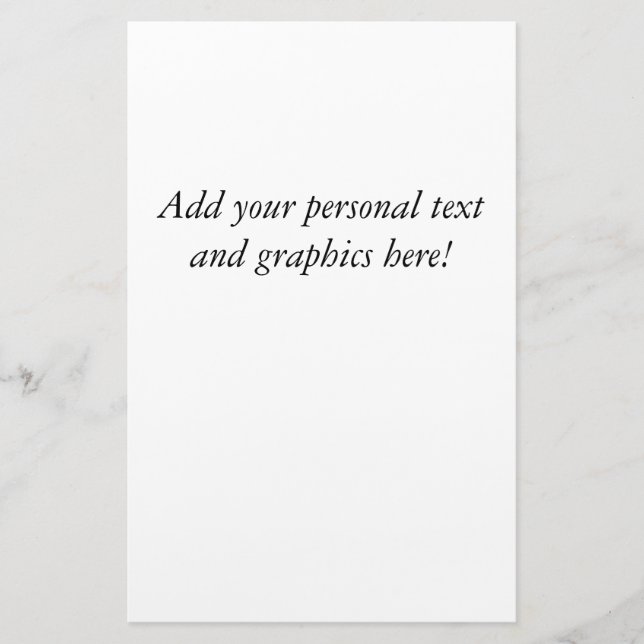 Custom Letter Wedding Stationery (Front)