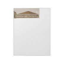 CUSTOM LETTERHEAD NOTE PADS 8 1/2 X 11