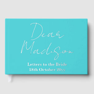 Custom Letters to the Bride Hen Do Bridal Shower Guest Book