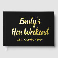 Custom Letters to the Bride Hen Do Weekend Trip