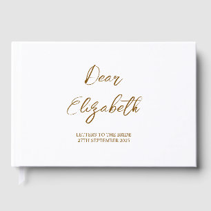 Custom Letters to the Bride Scrapbook, Hen Do Scra Guest Book