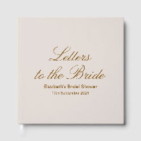 Custom Letters to the Bride Scrapbook, Hen Do Scra