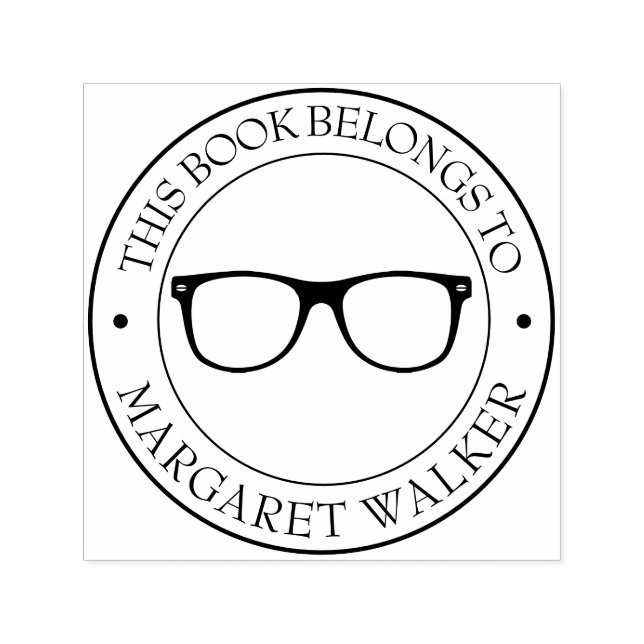 Custom Library Book Stamp - Ex Libris - Bookplate (Design)