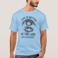 Custom Life Is Better at the Lake Silhouette Canoe