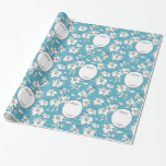 Custom Light Blue Wedding Wrapping Paper<br><div class="desc">Make sure every gift you give has a layer of love wirh this Custom Light Blue Wedding wrapping paper. Available in four types of premium paper and different five sizes, our wrapping paper has all of your gift wrapping needs covered - because the presentation matters just as much as the...</div>