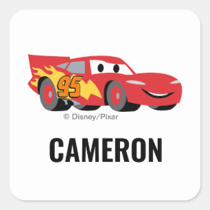 Custom Lightning McQueen   Back to School Labels