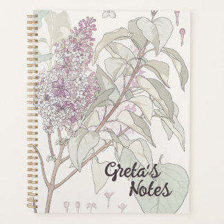 Custom Lilac Planner