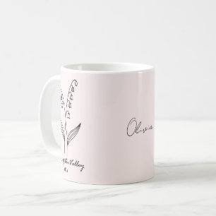 Custom Lily of the Valley Custom Name Mug