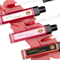 custom lip gloss labels gold LIps