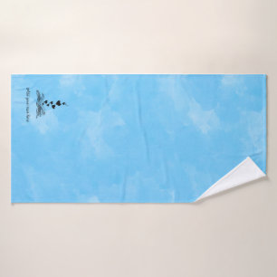 Custom Literary Home Towel