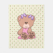 Custom Little Girl Bear
