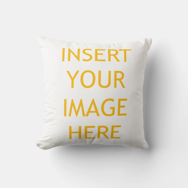 CUSTOM Living or Master Bedroom Throw Pillow (Front)