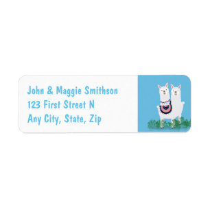 Custom Llama Cute Animal Art