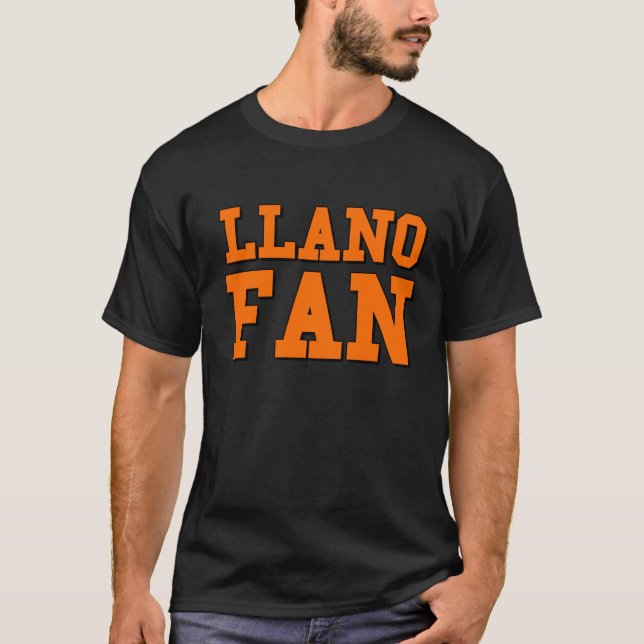 Custom Llano Texas Yellowjackets Fan T-shirt Gift (Front)