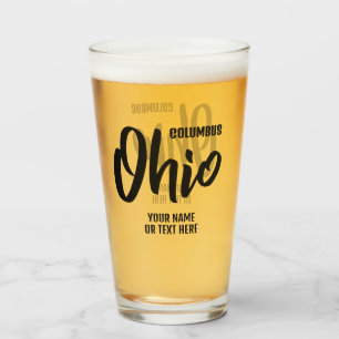 Custom Location & Text Ohio Glass