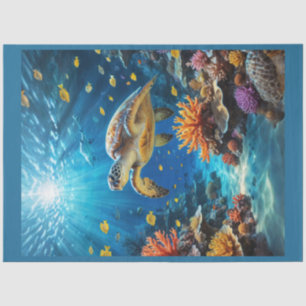 Custom Loggerhead Tissue Paper