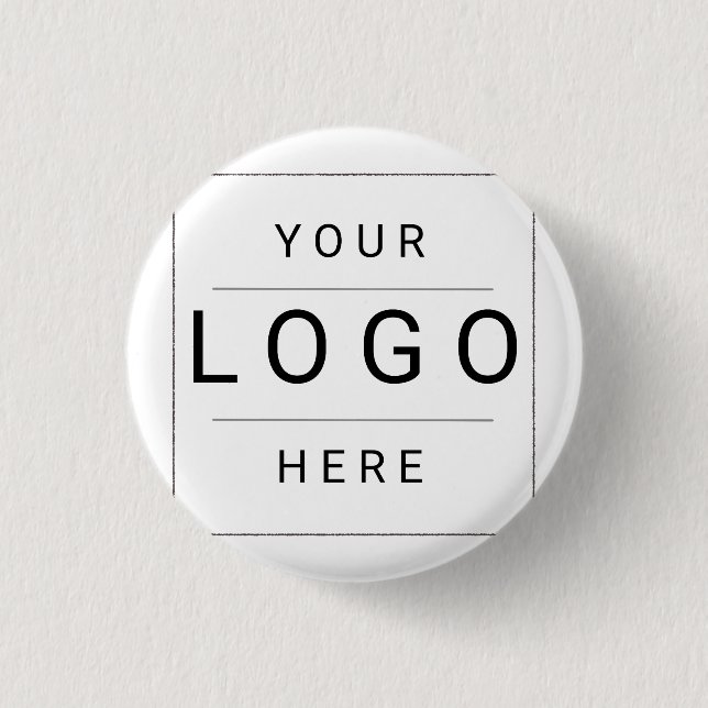 Custom Logo 1 Inch Round Button (Front)