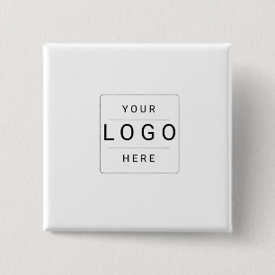 Custom Logo 2 Inch Square Button