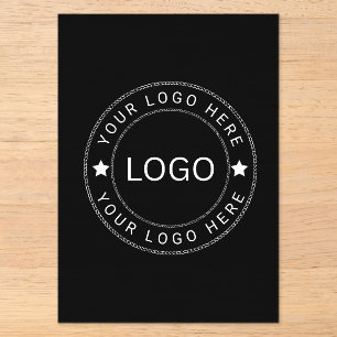 Custom Logo Acrylic Invitations
