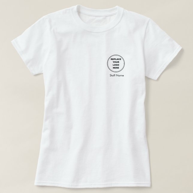 Custom Logo | Add Your Design T-Shirt (Design Front)