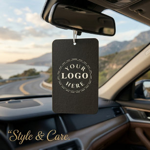 Custom Logo and QR Code Portrait Rectangle Air Freshener