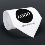 Custom logo and text business  tie<br><div class="desc">Customizable business t-shirt with your logo and text. Perfect for employees,  clients,  or promotional giveaways to boost brand loyalty.</div>
