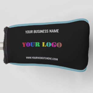 Custom Logo and Text Golf Head Cover Your Colours