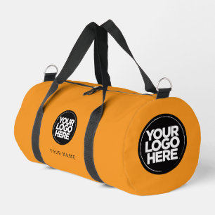 Custom Logo and Text Promotional Business Fitness Duffle Bag