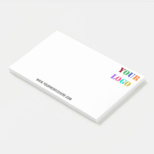 Custom Logo and Text Promotional Business Office Post-it Notes