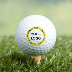 Custom Logo and Text Stamps Golf Balls Your Colour