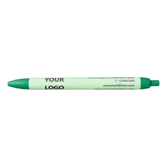 Custom Logo and Text Your Business Gift Pen (Front)