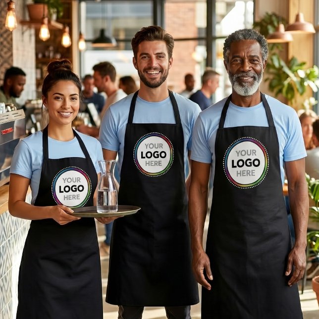 Custom Logo Apron - Branded Hospitality Workwear (Creator Uploaded)