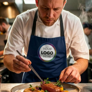 Custom Logo Apron - Branded Hospitality Workwear