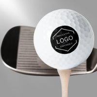 Custom Logo Black Background Business Promotional