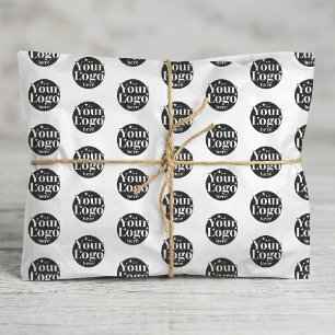 Custom Logo Branded Business Company Packaging Tissue Paper