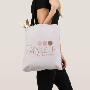 Custom Logo Branded Makeup Artist Tote Bag