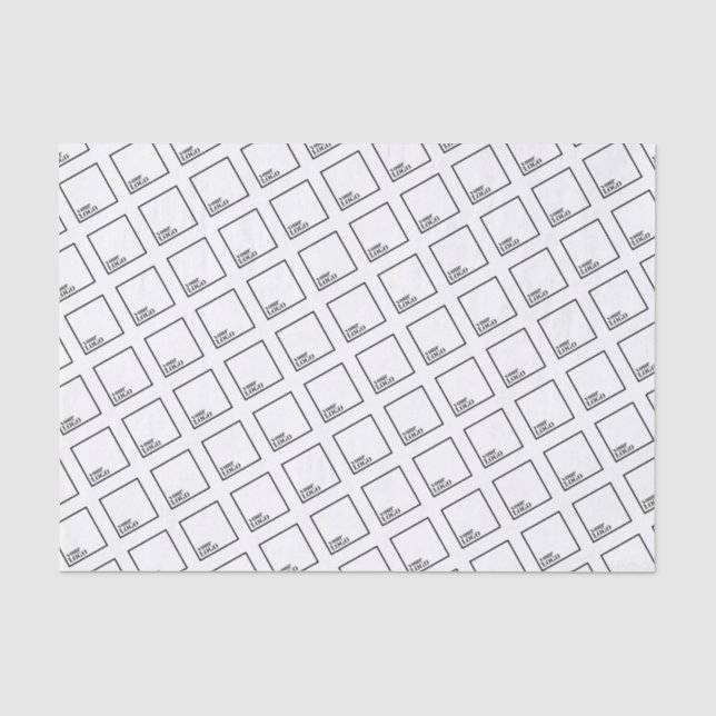 Custom Logo Branded Tissue Paper (Front)