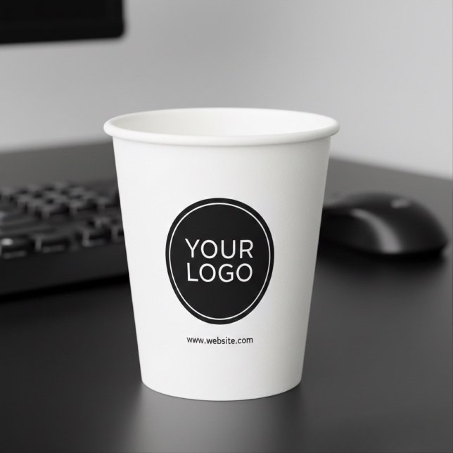 Custom Logo Business Branding Paper Cups (Creator Uploaded)