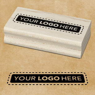 Custom Logo Business Branding Rubber Stamp